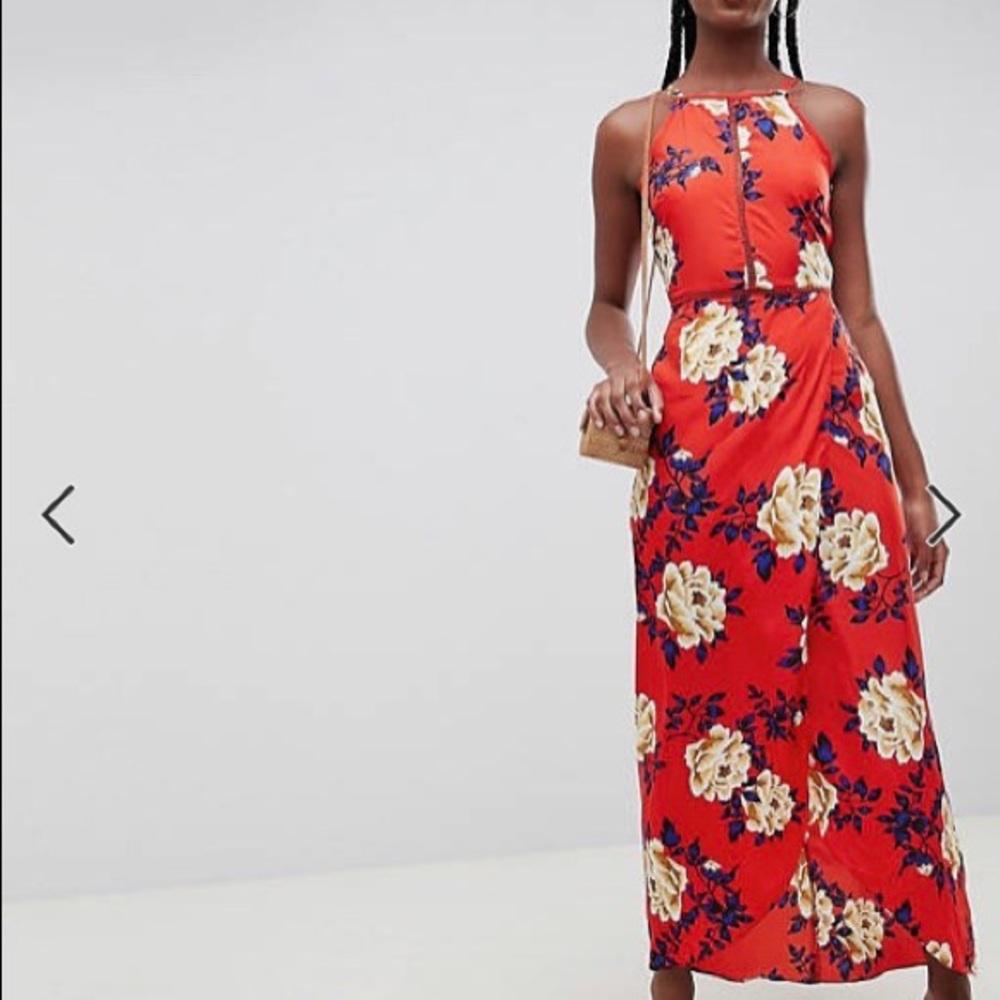 Influence Tall Floral Cami maxi Dress from ASOS